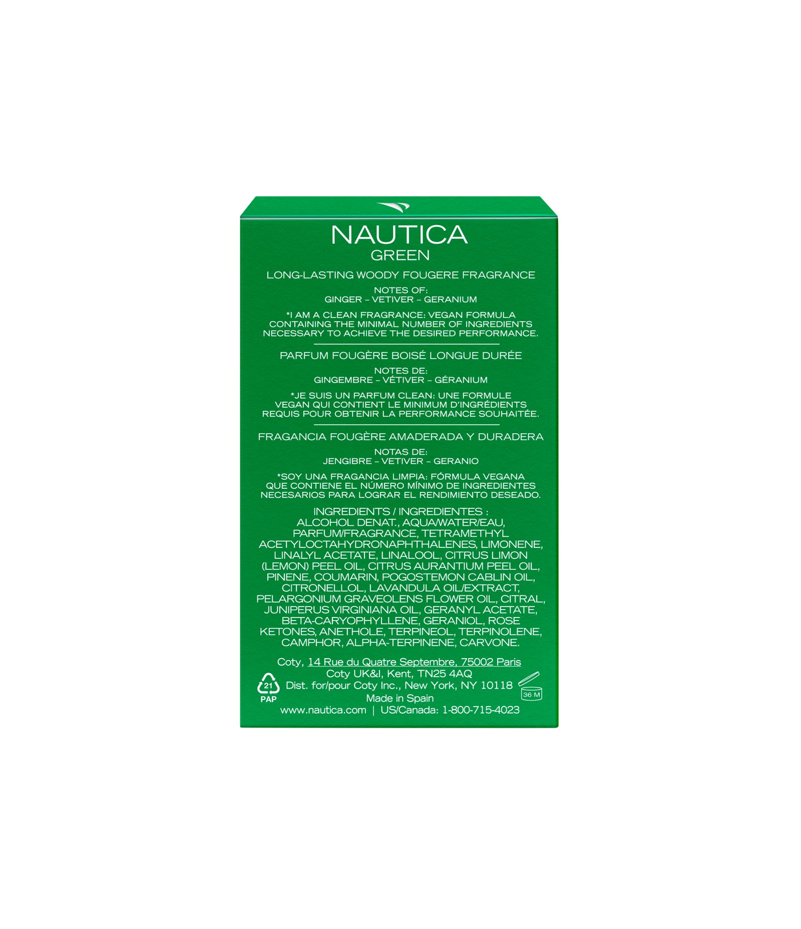 Nautica Colors Green Eau de Toilette  50ml 9