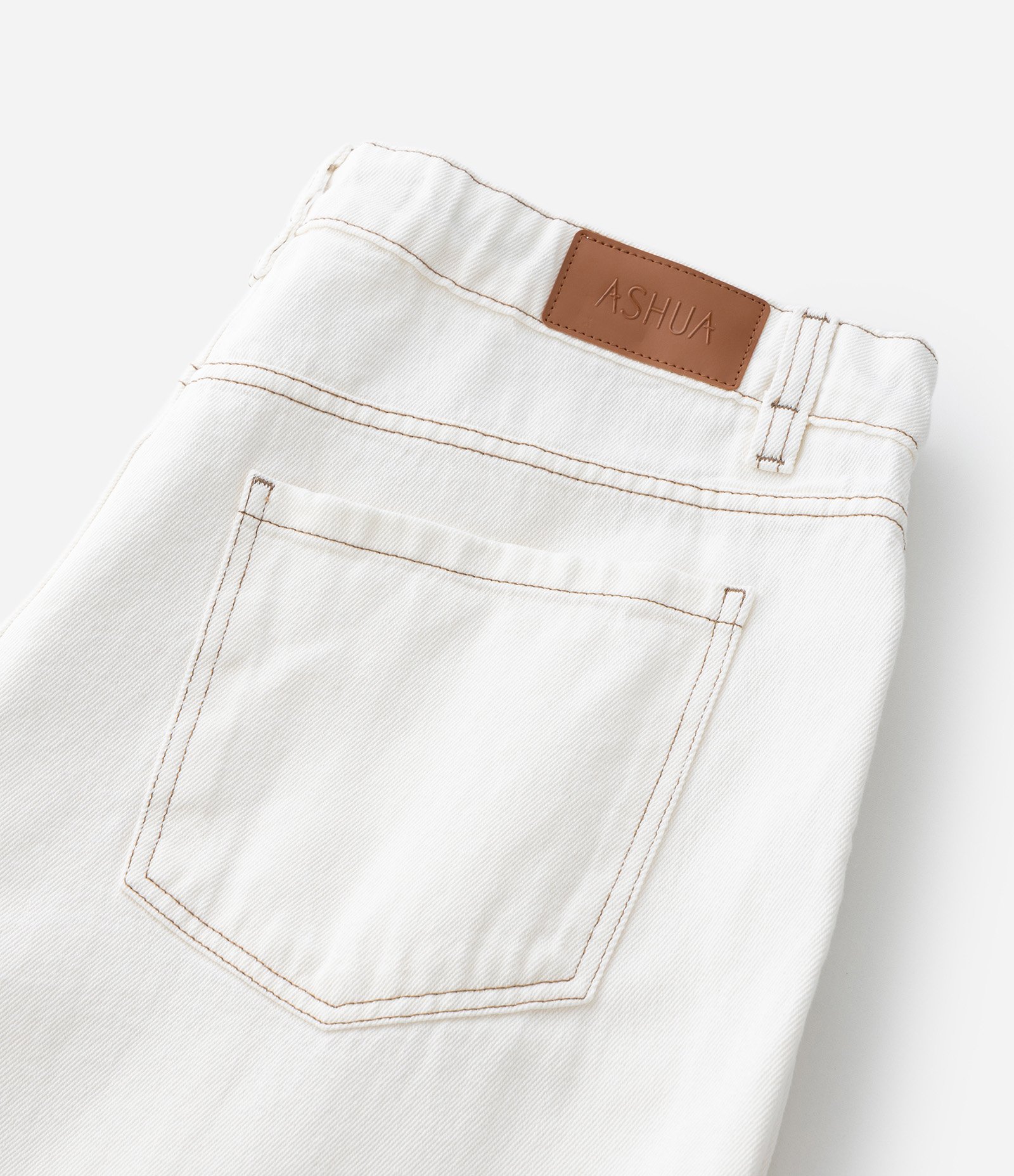 Calça Jeans Wide Cru Curve & Plus Size Branco 6