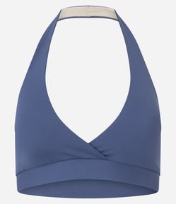 Top Frente Único Esportivo em Microfibra