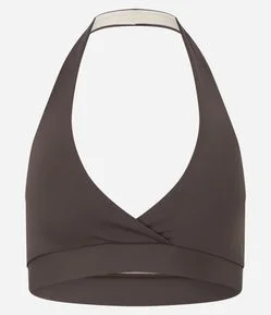 Top Frente Único Esportivo em Microfibra