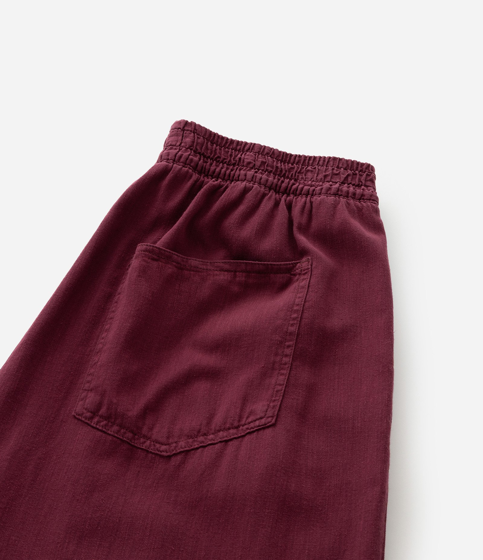 Calça Pantalona em Sarja Leve Curve & Plus Size Vermelho 9