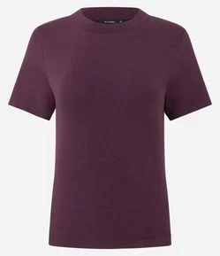 Blusa Básica Justinha em Ribana de Algodão