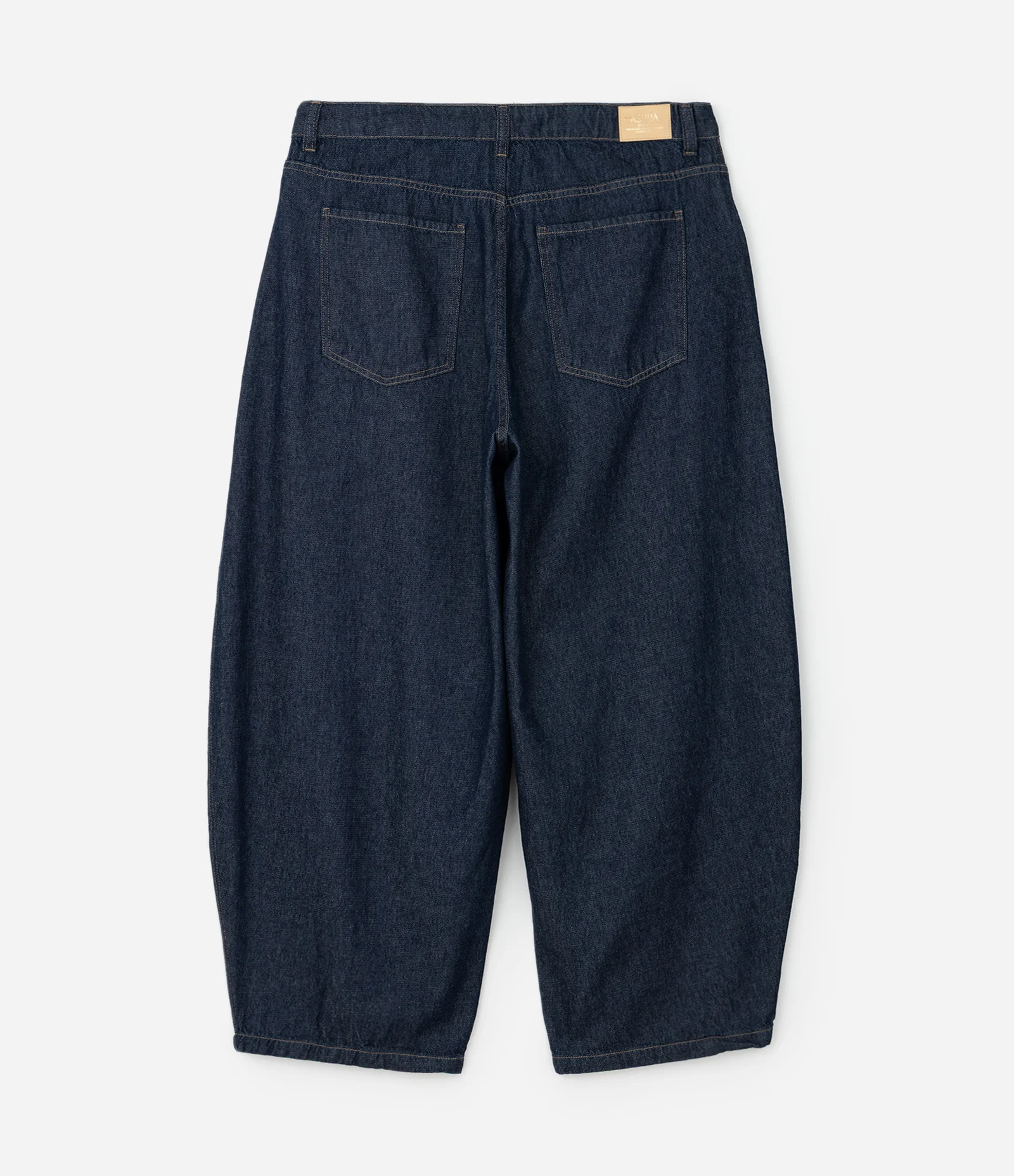 Calça Barrel em Jeans Raw Curve & Plus Size Azul 2