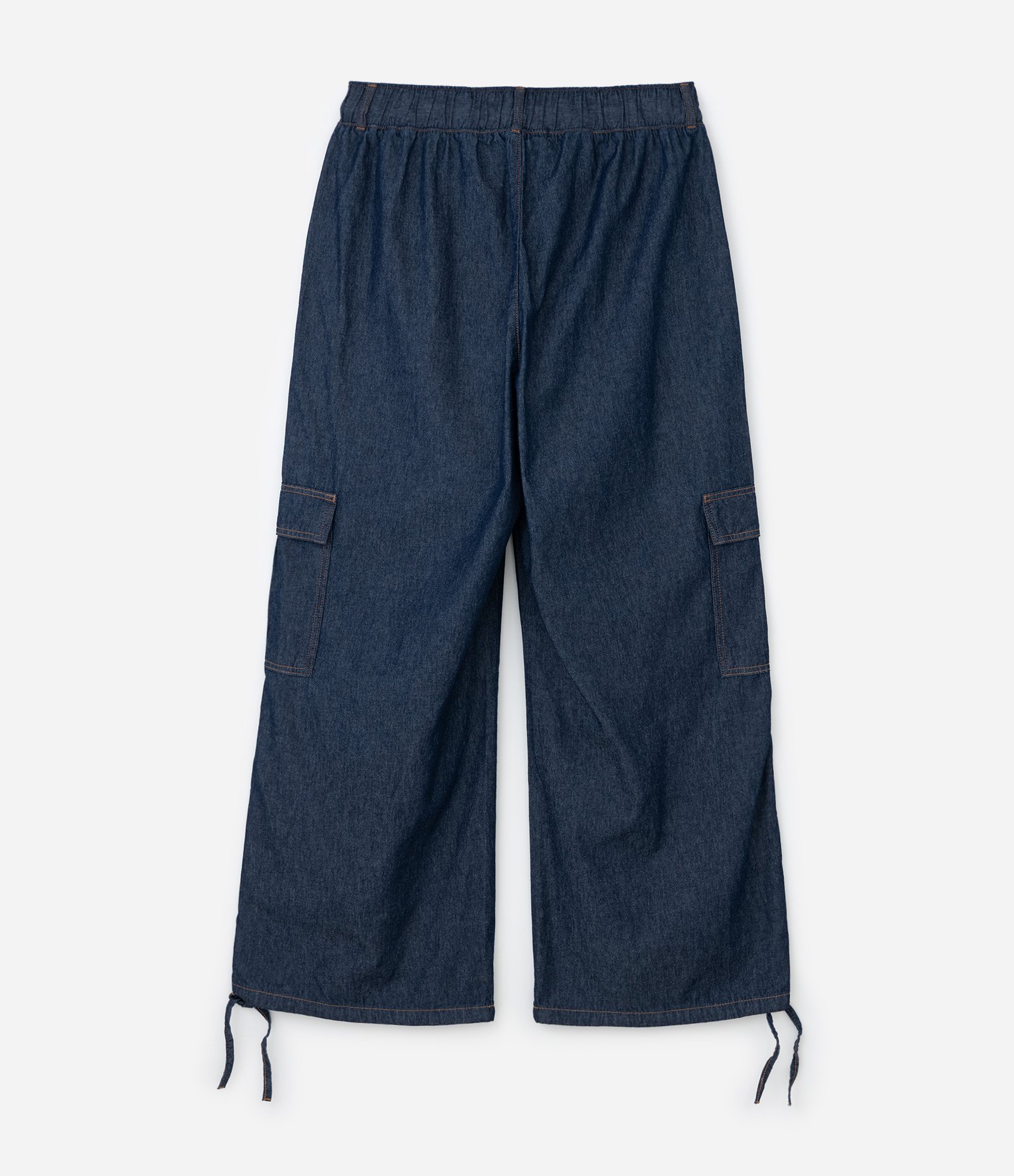 Calça Jeans Aladim com Bolso Cargo Curve & Plus Size Azul 2