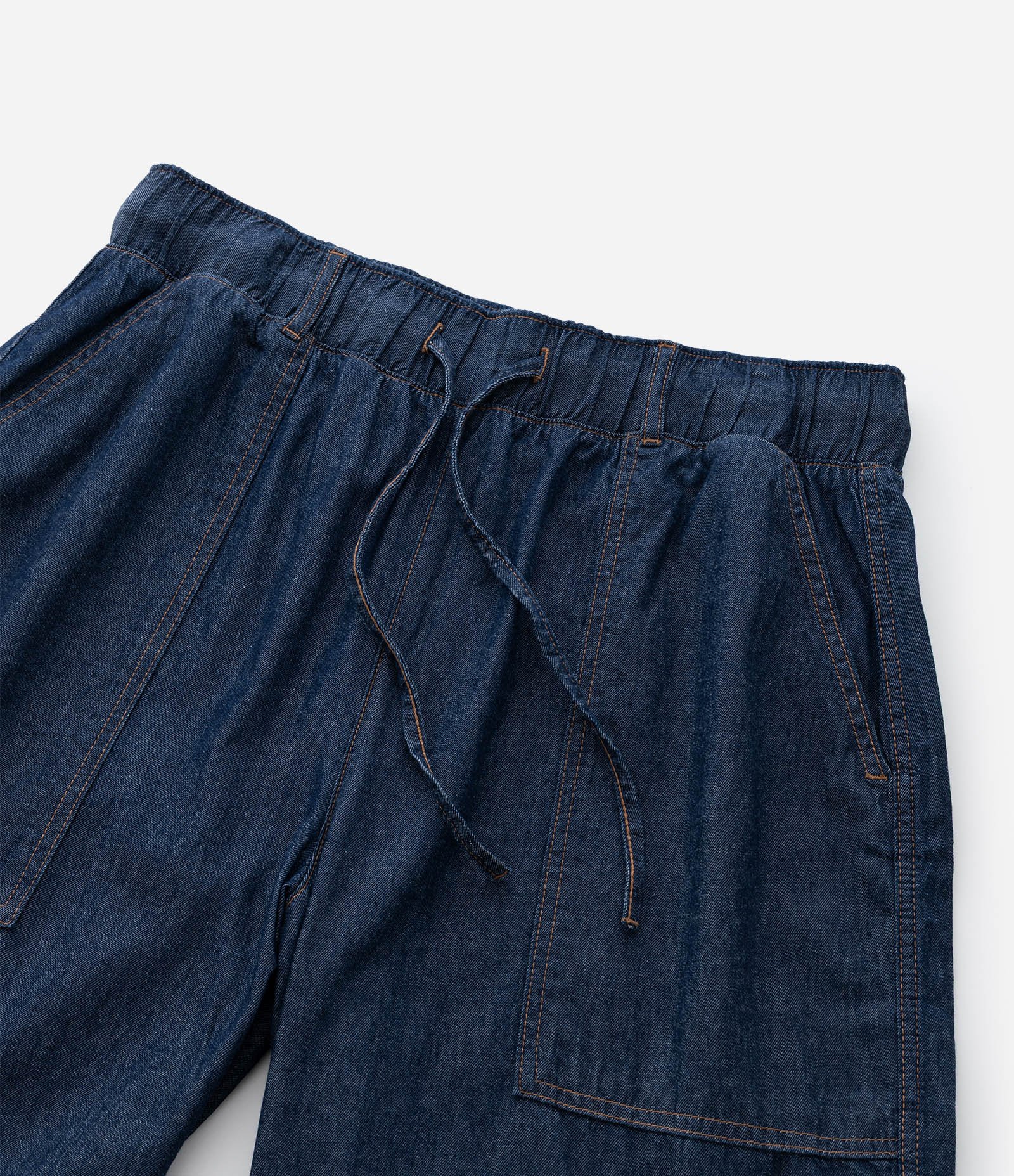 Calça Jeans Aladim com Bolso Cargo Curve & Plus Size Azul 6