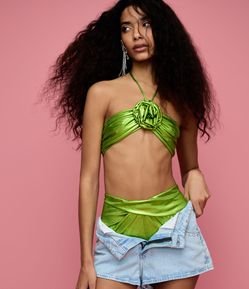 Short Hotpant com Transpasse Frontal