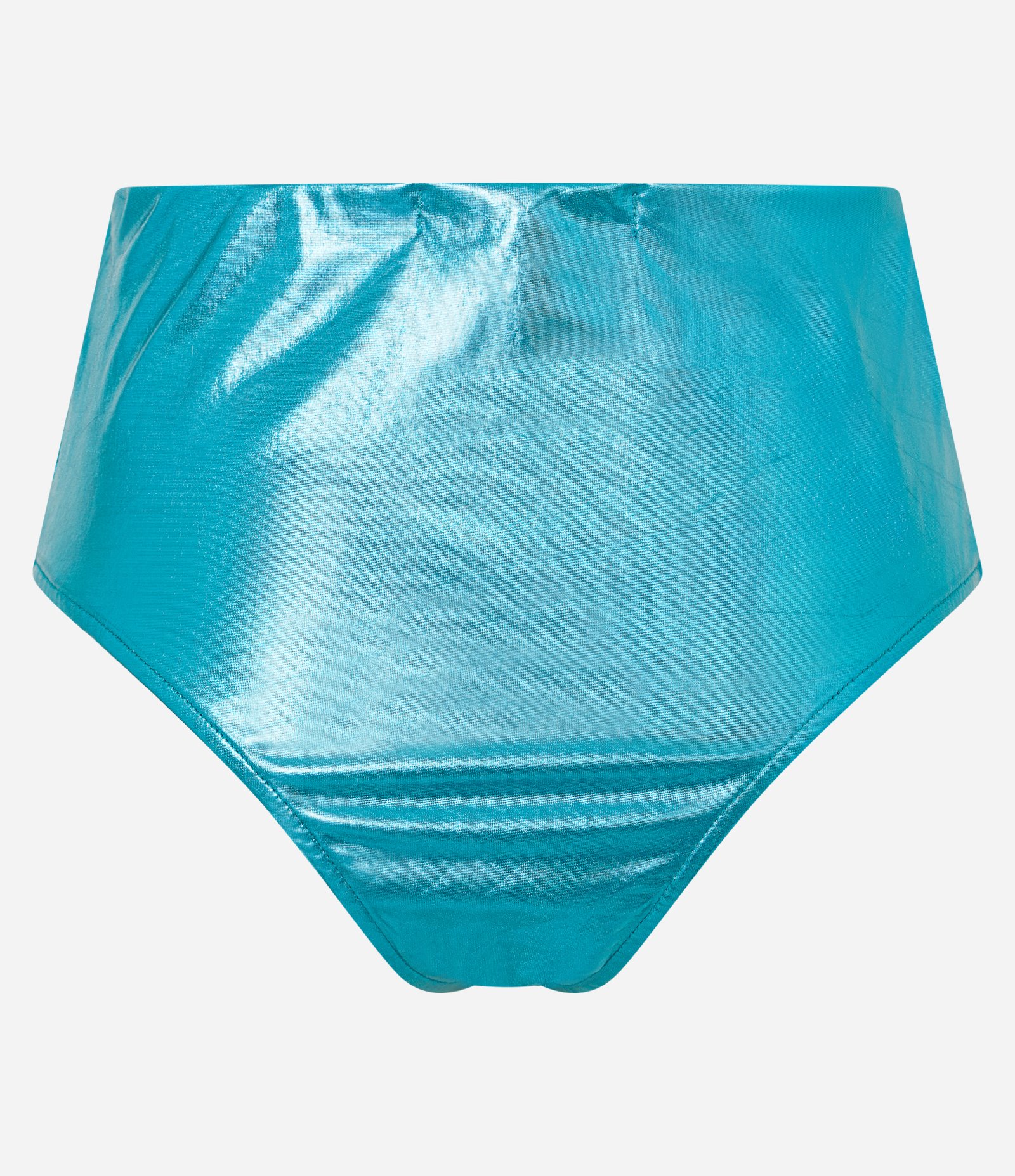 Short Hotpant com Transpasse Frontal Azul 4