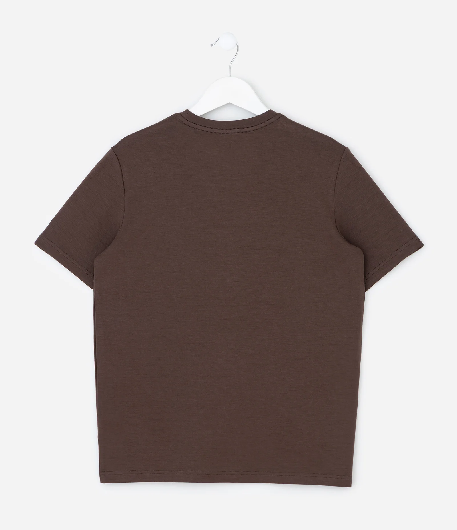 Camiseta Infantil com Tecnologia Dry e Estampa Lettering – Tam 5 a 14 Anos Marrom 2