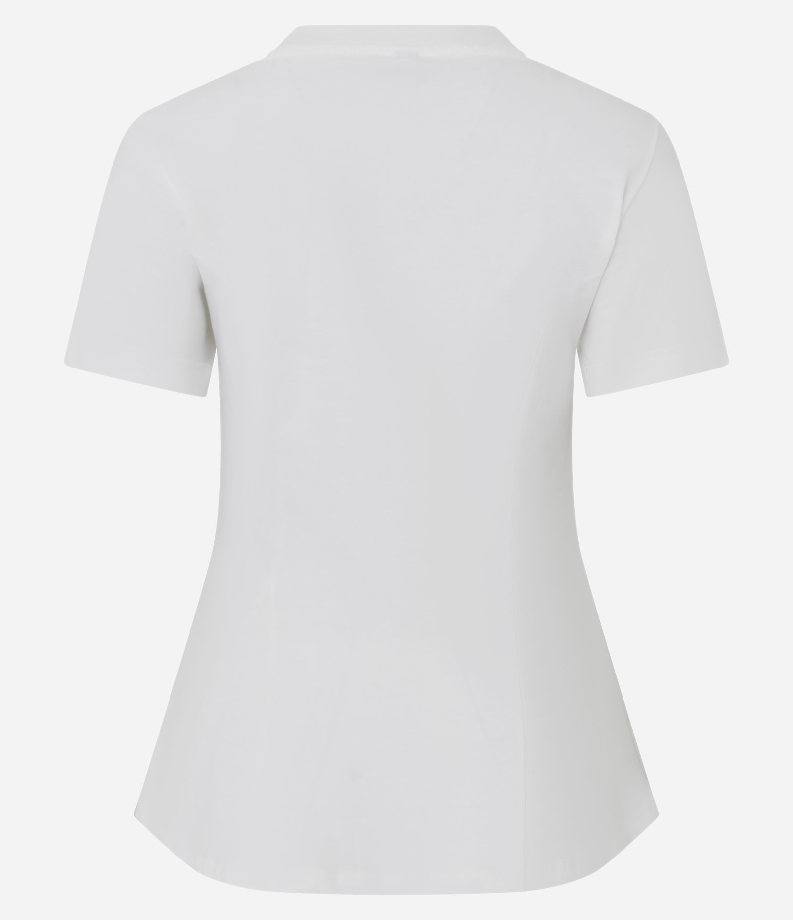 Blusa Manga Curta com Barra Ampla Branco 2