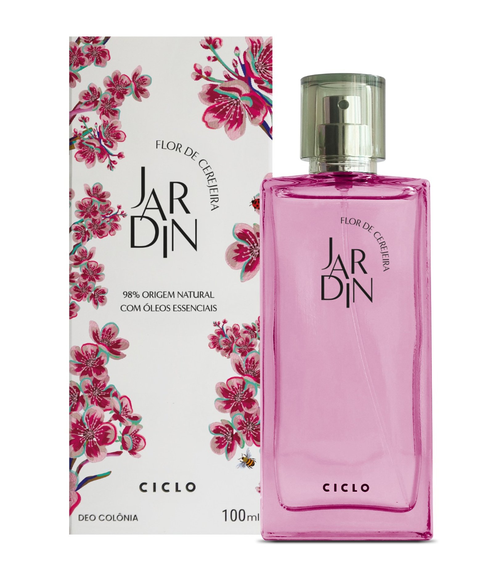 Deo Colonia Jardin Flor de Cerejeira 100ML 1