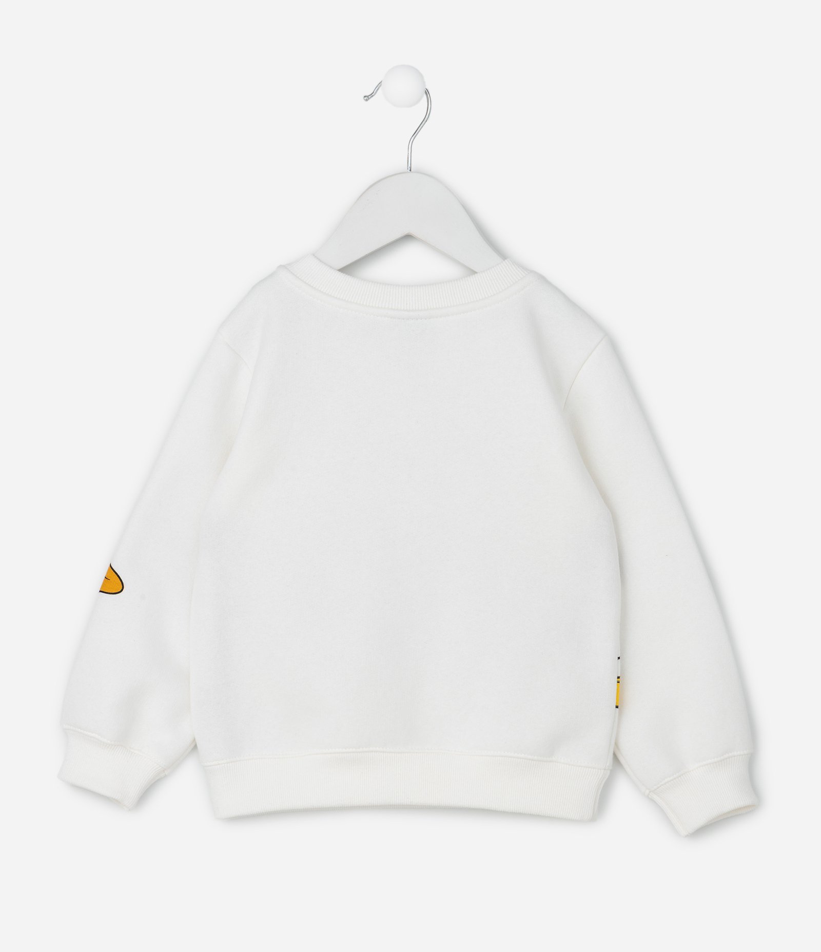 Conjunto Infantil Moletom Minnie e Amigos - Tam 1 a 6 Anos Branco 3