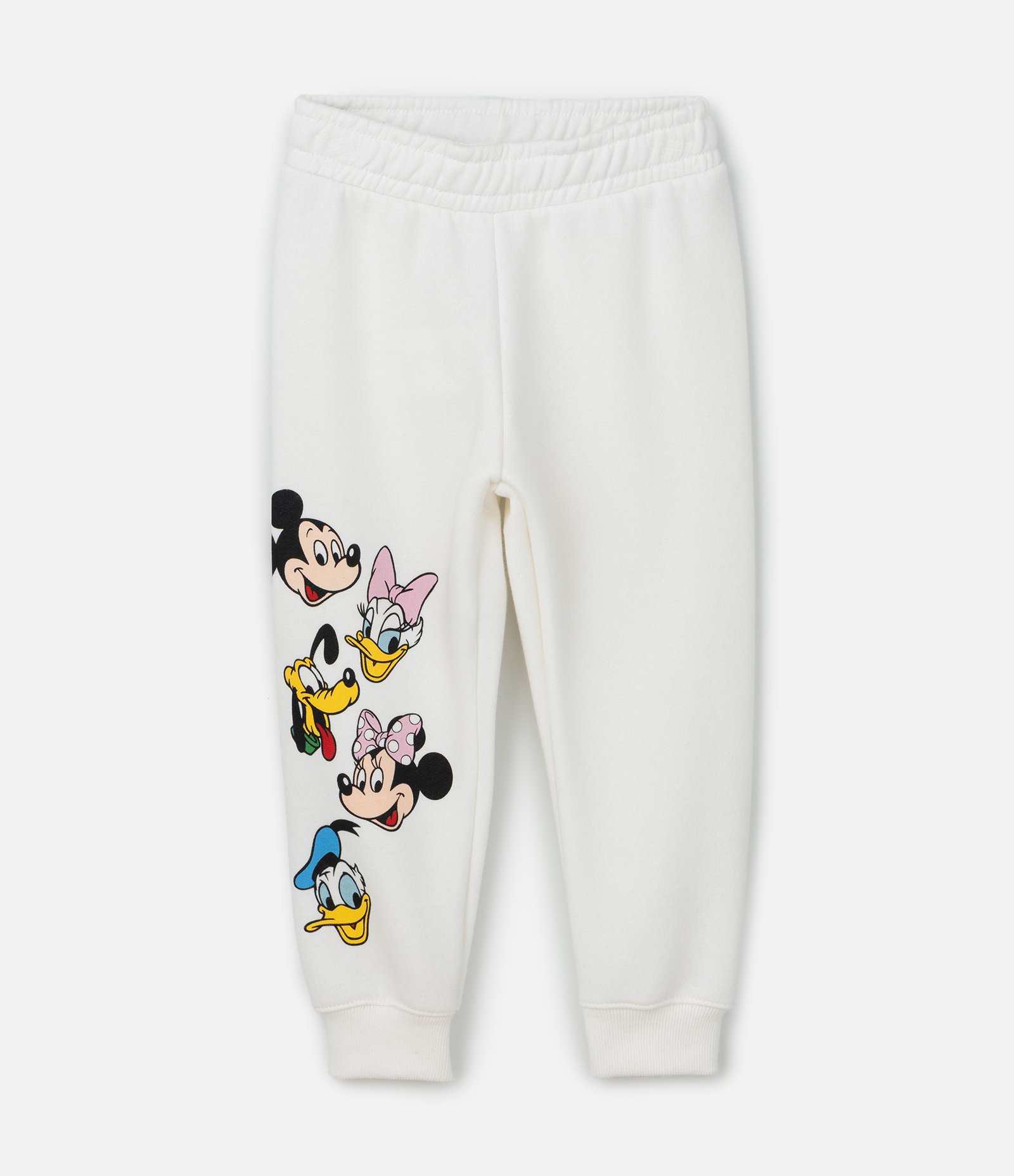 Conjunto Infantil Moletom Minnie e Amigos - Tam 1 a 6 Anos Branco 4