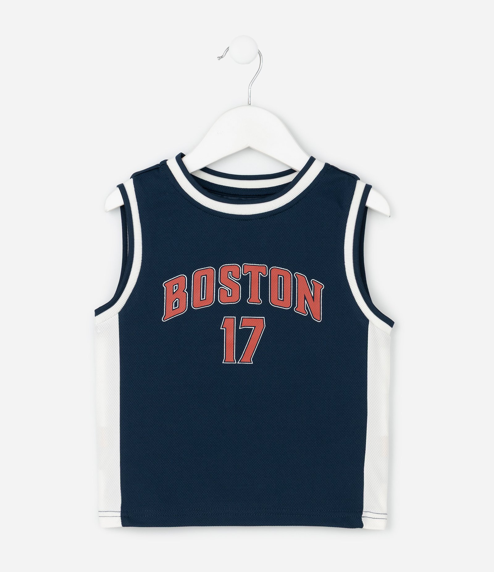 Regata Infantil de Basquete Boston College – Tam 1 a 6 Anos Azul Marinho 2