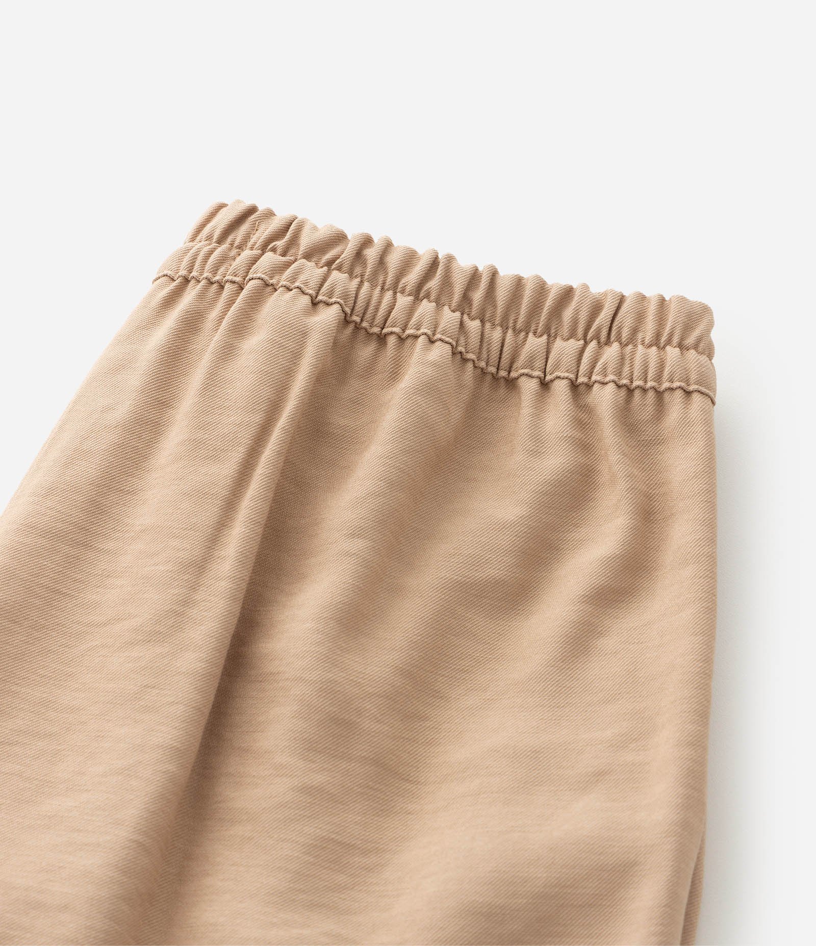 Calça Infantil Wide Leg de Alfaiataria – Tam 5 a 14 Anos Bege 4