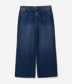 Calça Jeans Wide Leg Lisa Jeans Curve & Plus Size