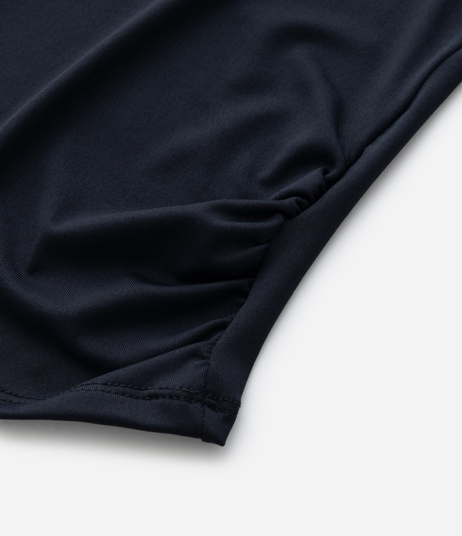 Camiseta Infantil com Franzido Lateral – Tam 5 a 14 Anos Preto 5