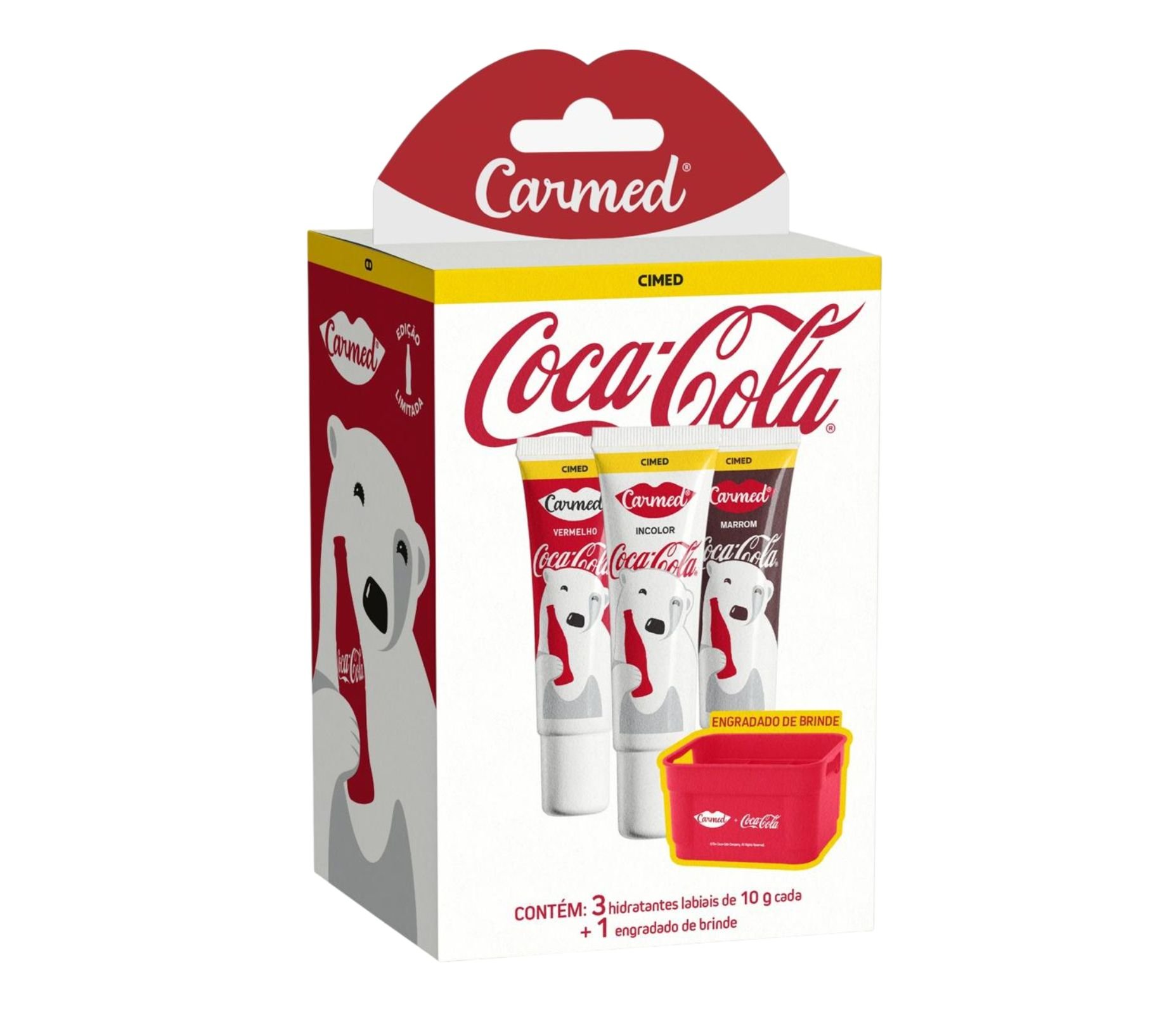 Kit Hidratante Labial Coca Cola Incolor 2