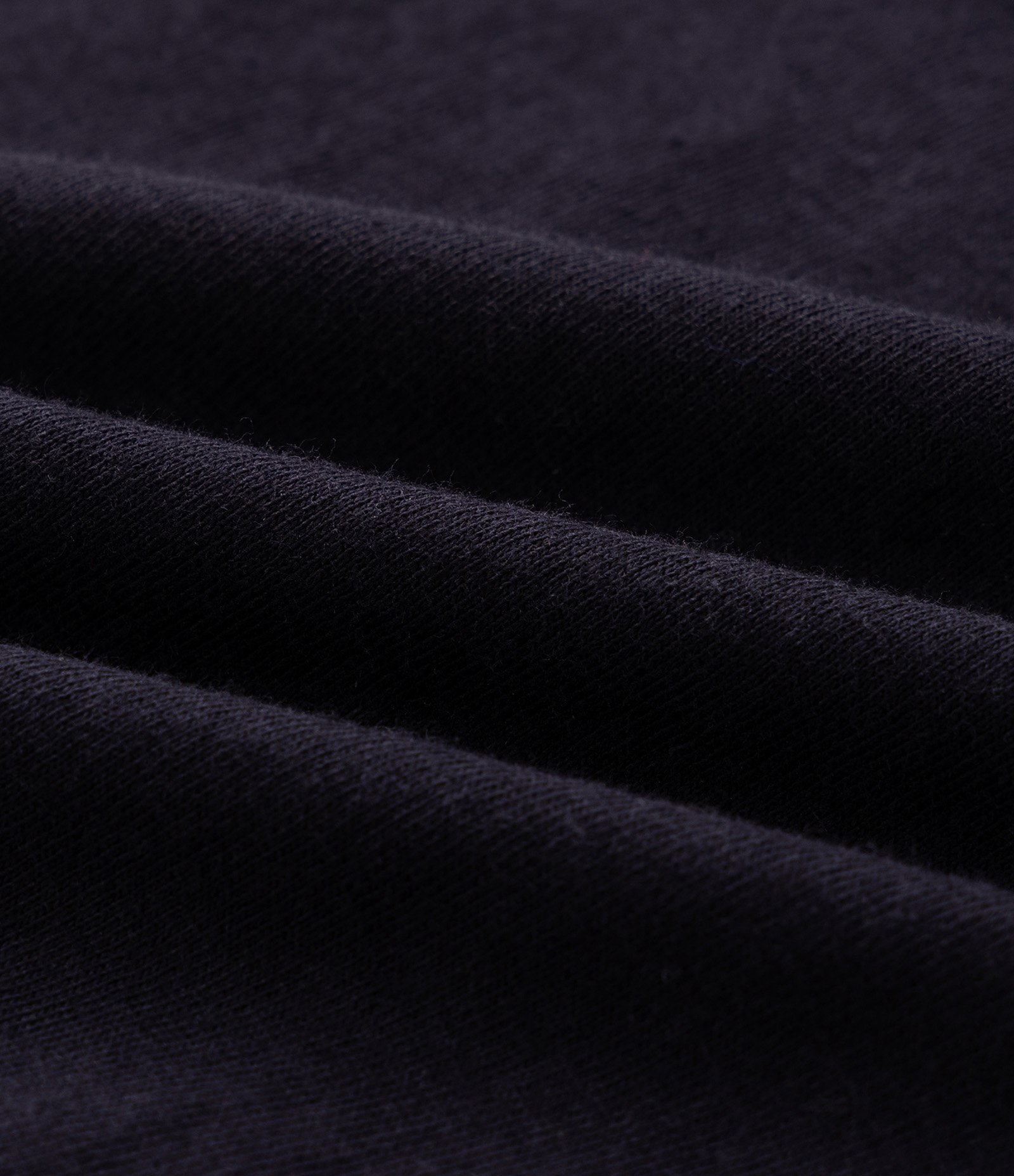 Pijama Longo em Meia Malha com Listras Finas Preto 6
