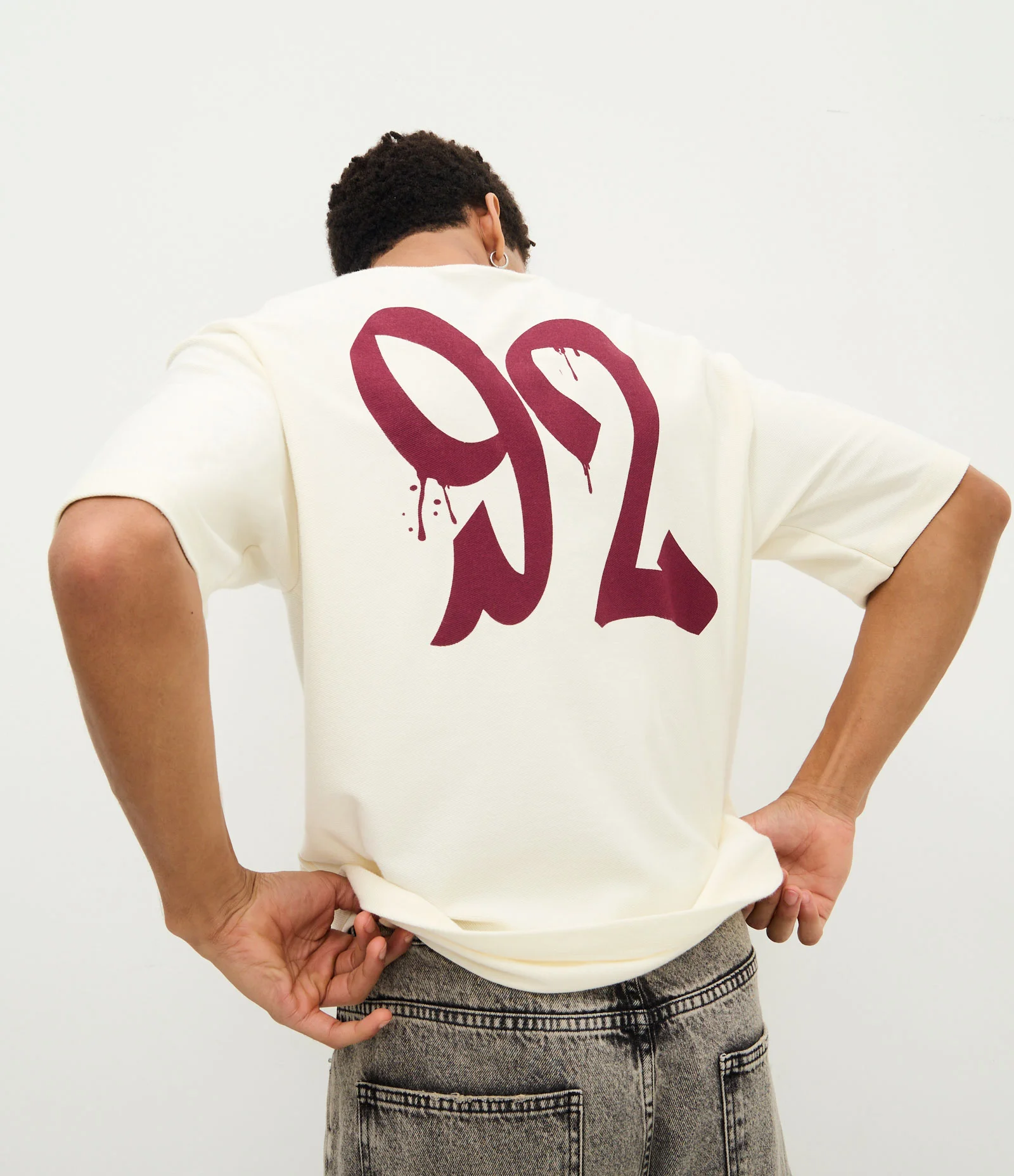 Camiseta Manga Curta em Algodão Charlie Brown JR Branco 2