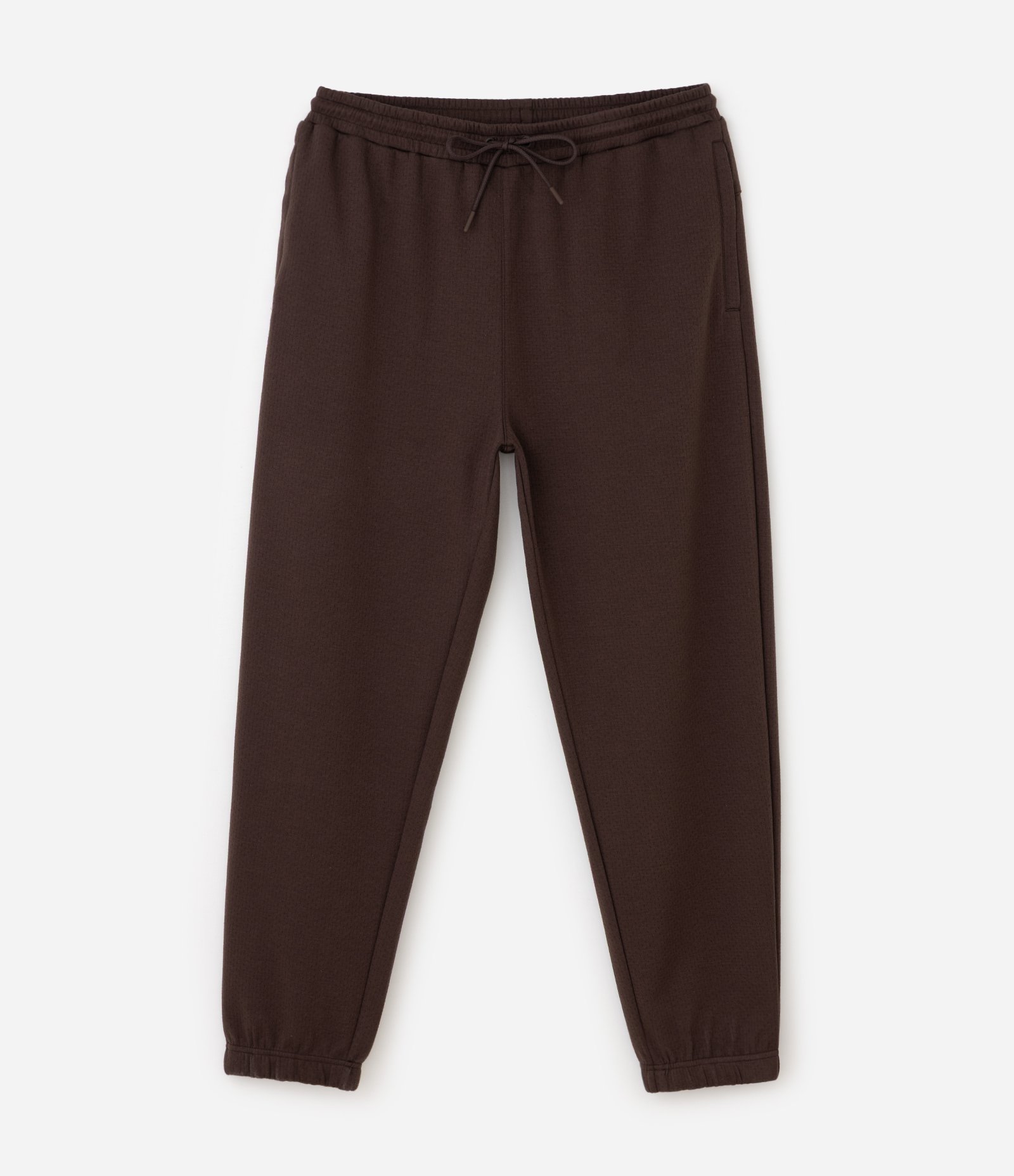 Calça Jogger Relaxed Esportiva com Cordão Marrom 5