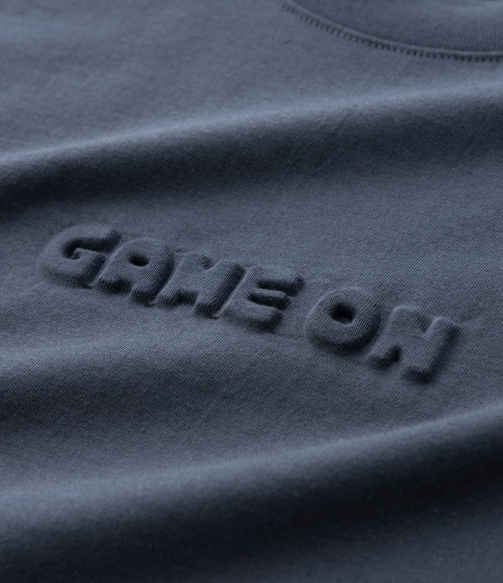 Camiseta Infantil em Algodão com Lettering Embossed – Tam 5 a 14 Anos Azul Noite 5