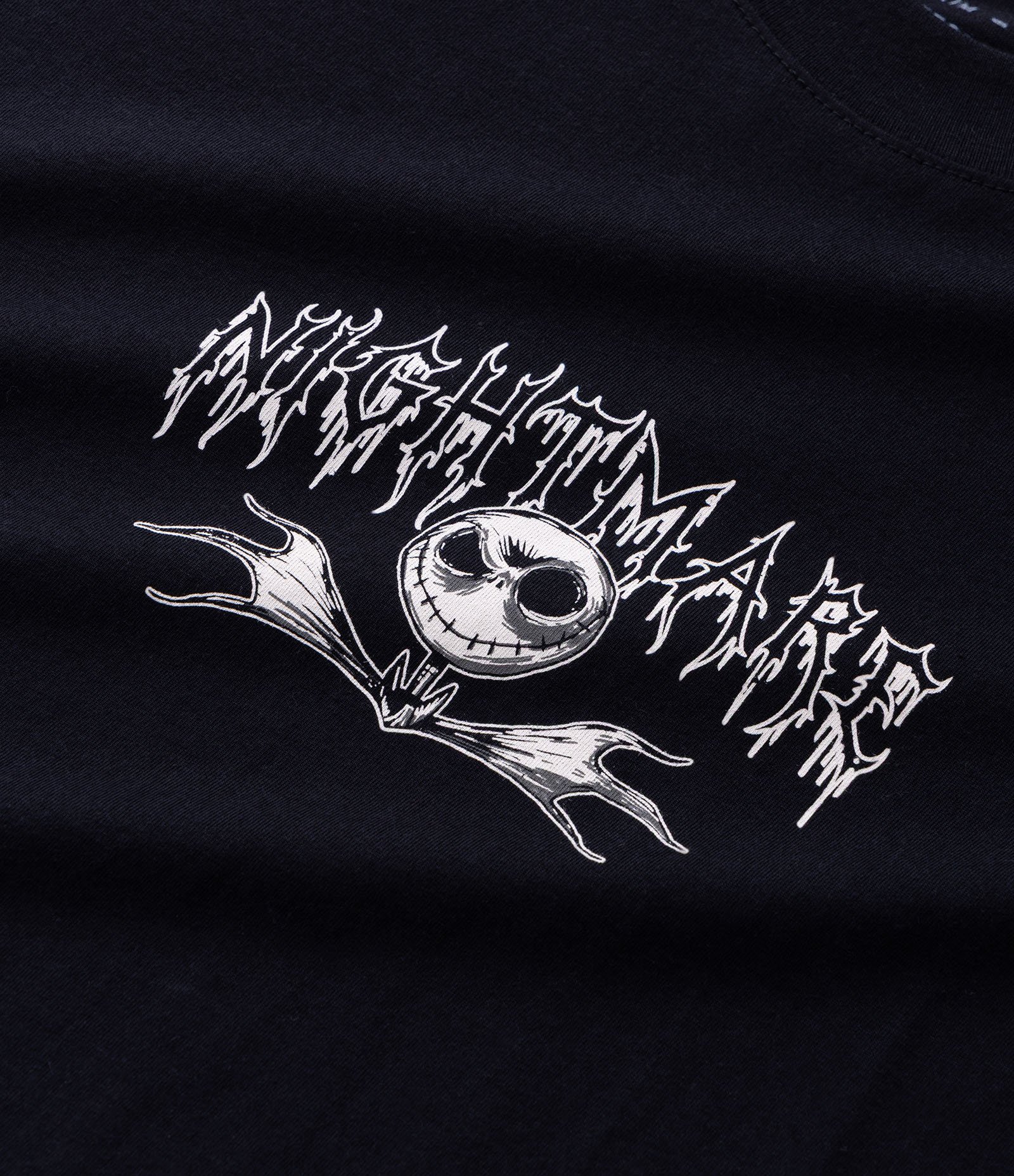 Camiseta em Algodão Estampa O Estranho Mundo de Jack Preto 4