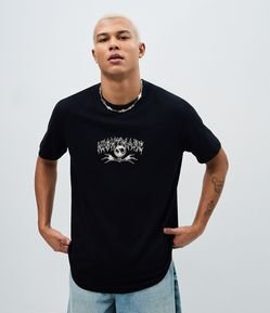 Camiseta em Algodão Estampa O Estranho Mundo de Jack