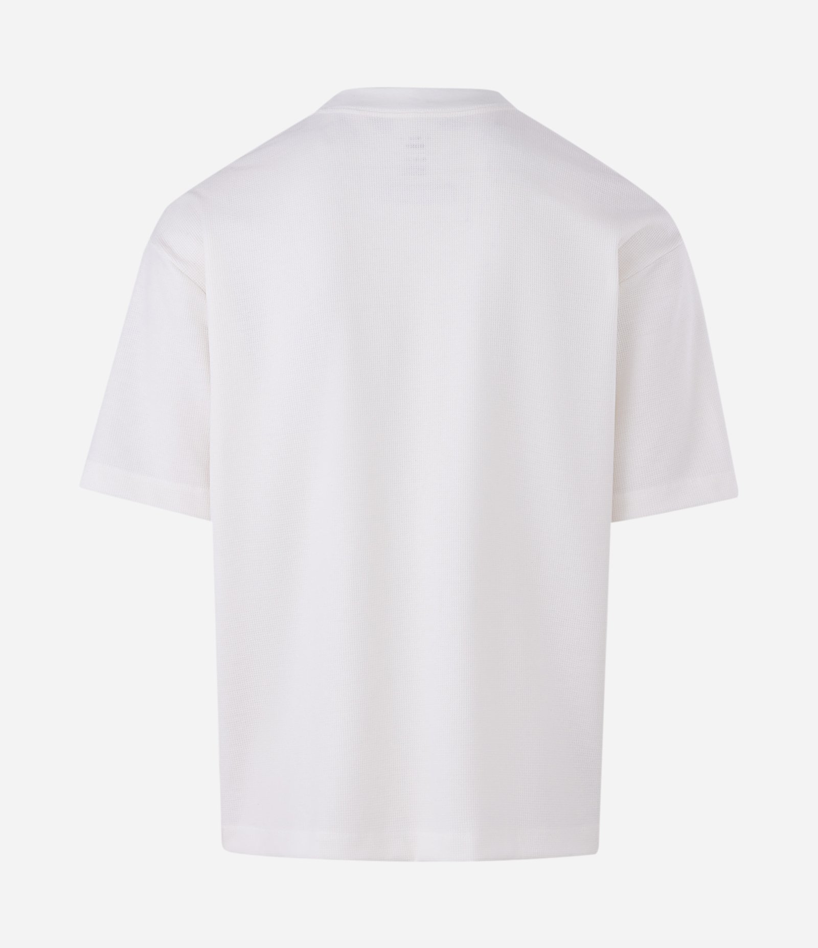 Camiseta Boxy Manga Curta com Bordado Fuerza Branco 6