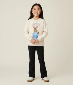 Calça Infantil Bailarina em Ribana – Tam 5 a 14 Anos