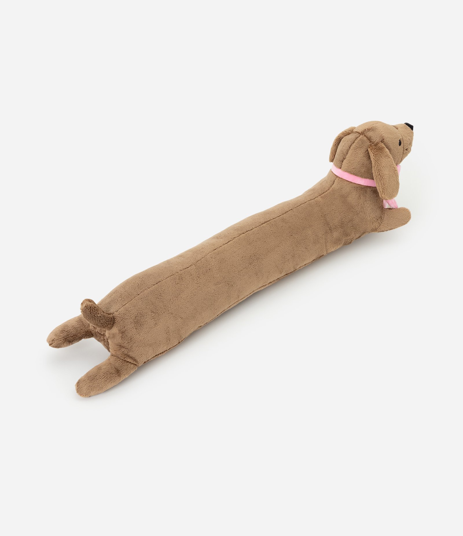 Almofada de Rolo com Formato de Cachorro Marrom 2