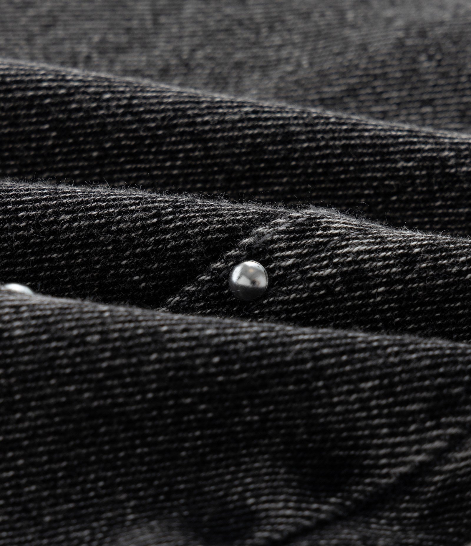 Calça Jeans Preta com Tachas Laterais - Tam 5 aos 16 Anos Preto 4