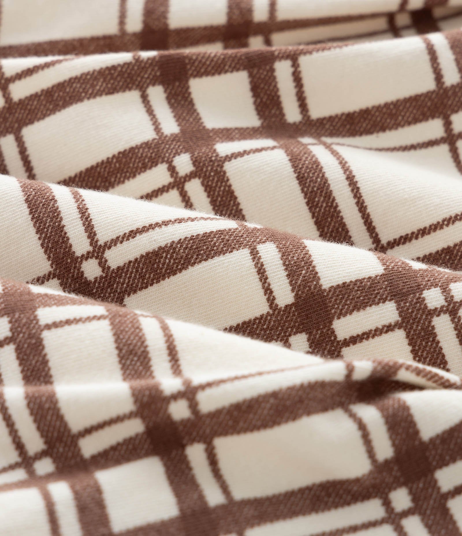 Saia Infantil Xadrez com Pregas e Shorts Interno – Tam 7 a 16 Anos Bege 3