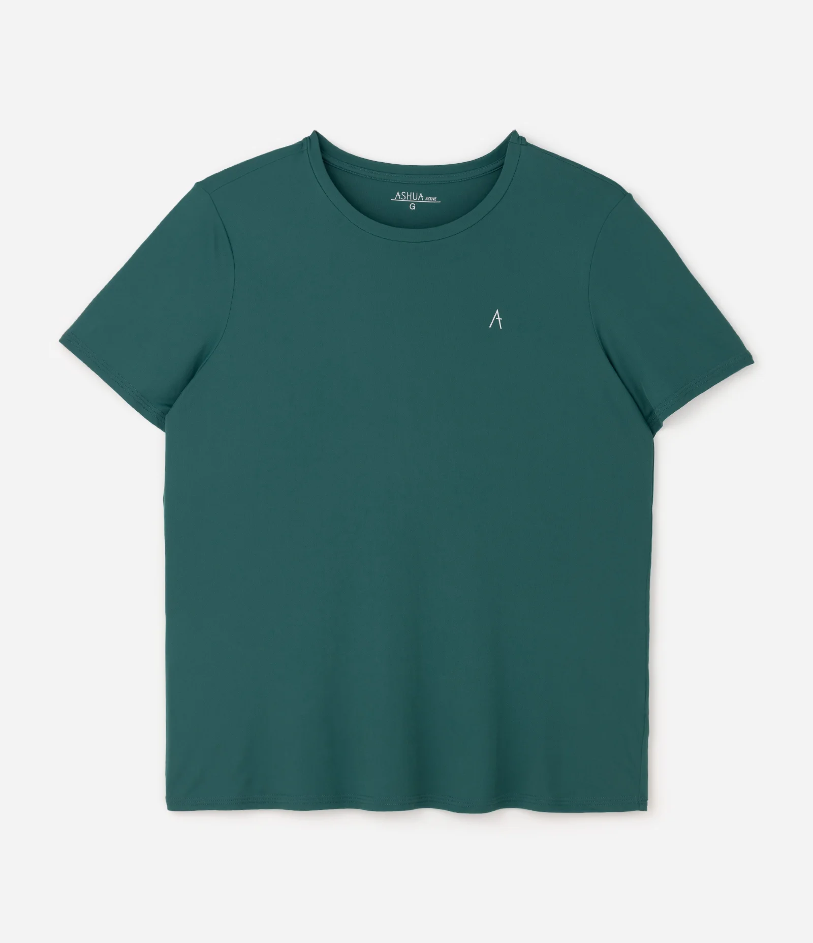 Camiseta Esportiva com Tecnologia Dry Curve & Plus Size Verde Claro 1