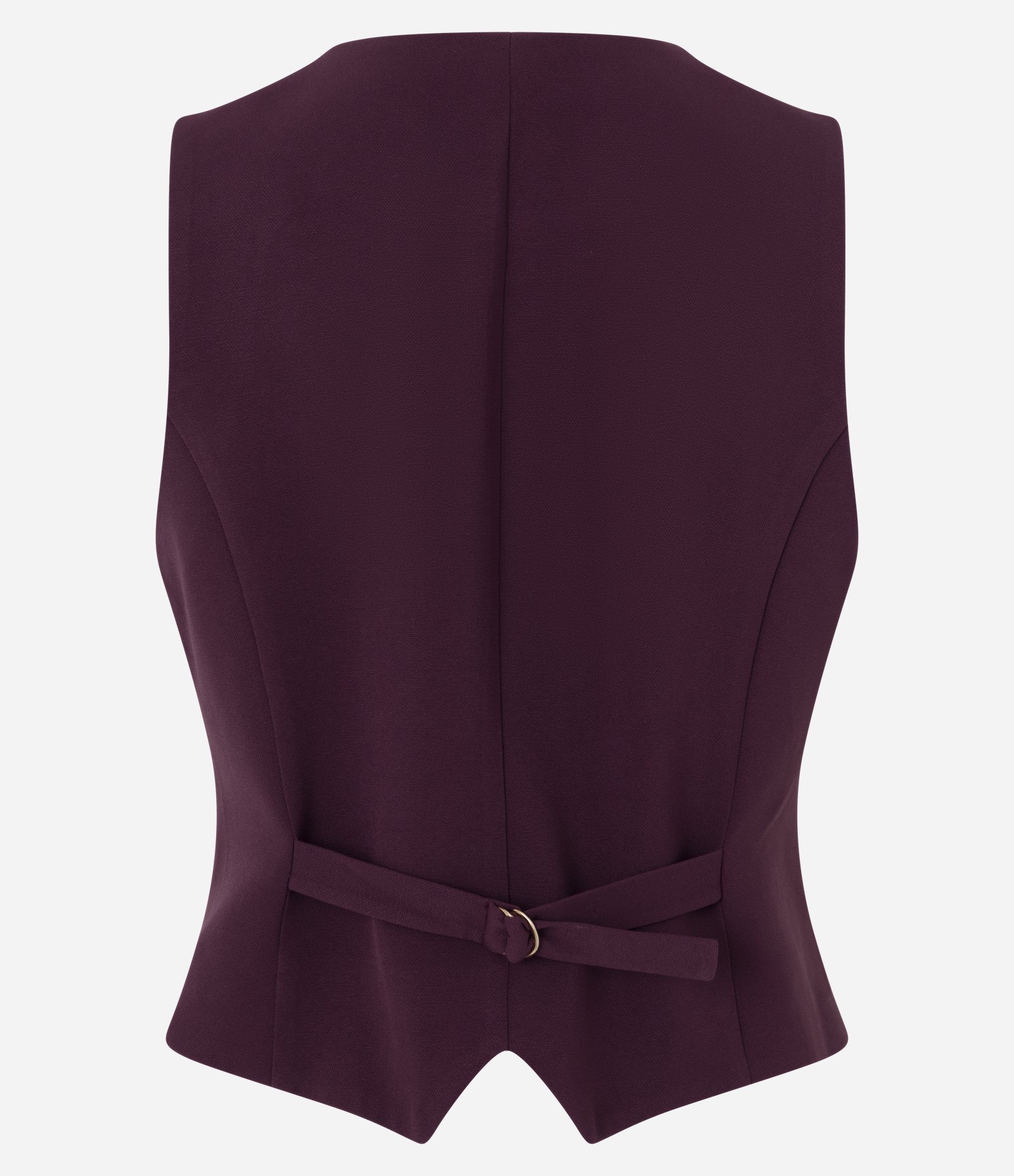 Colete Com Abotoamento Frontal e Ajuste nas Costas Roxo 7