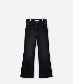 Calça Infantil Flare em Jeans com Cós Tradicional – Tam 5 a 14 Anos