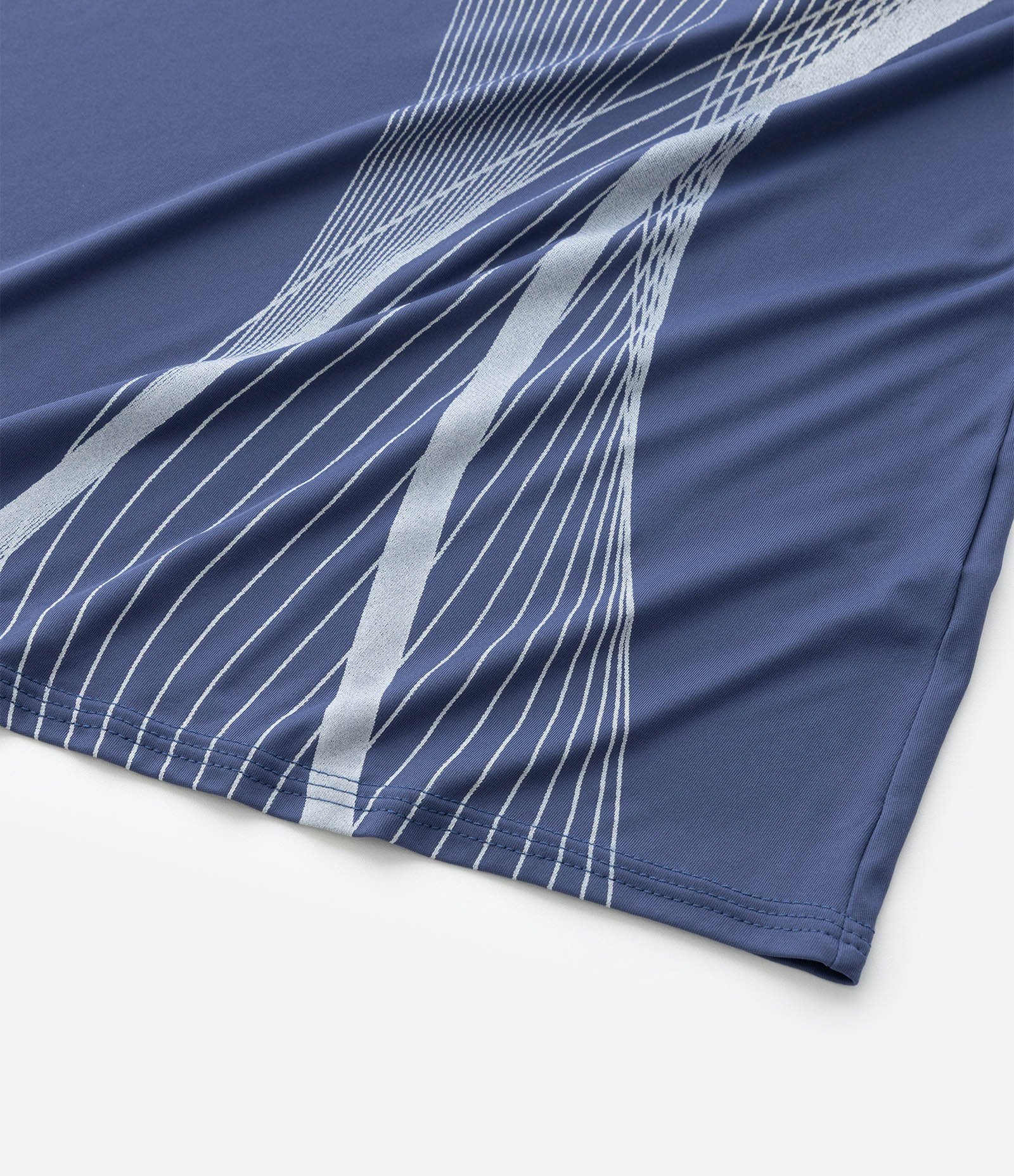 Camiseta Esportiva com Tecnologia Dry Curve & Plus Size Azul 4