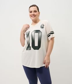 Camiseta Esportiva com Tecnologia Dry Curve & Plus Size
