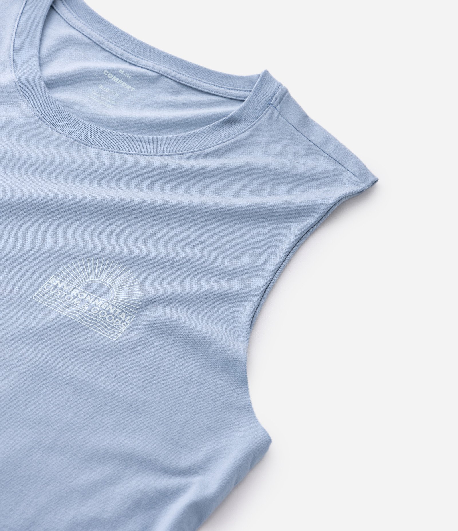 Regata Comfort com Estampa Coqueiro e Sol Azul 5