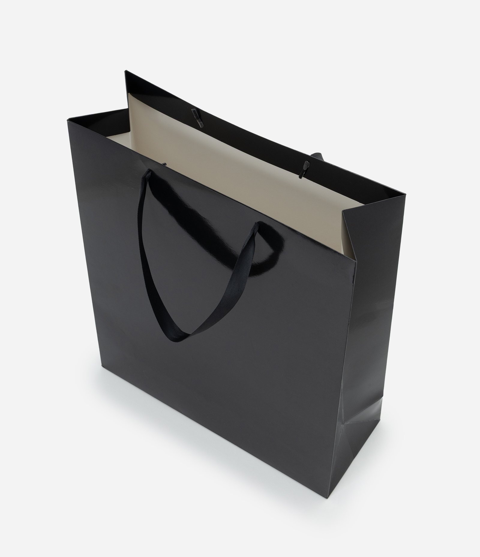 Embalagem de Presente Médio com Envelope e Papel de Seda Preto 3