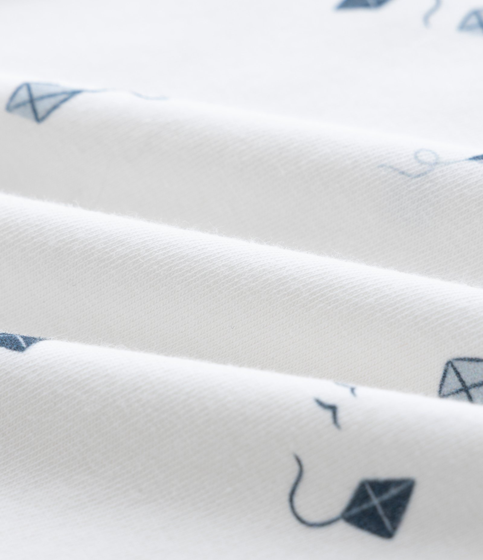 Body Infantil Manga Longa com Estampa Pipas – Tam RN a 18 Meses Branco 3