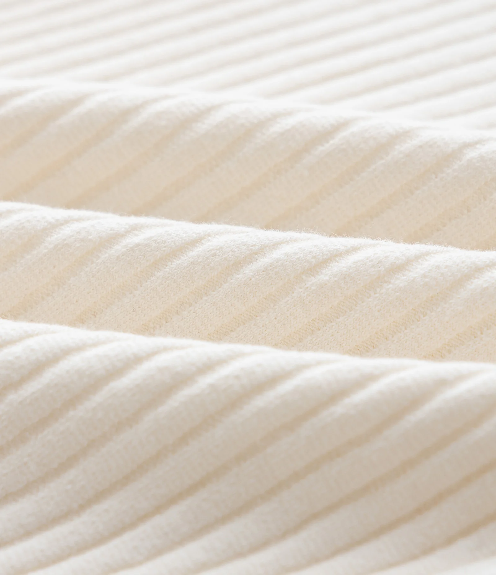 Blusa Infantil Canelada com Babado na Gola – Tam 1 a 5/6 Anos Off White 3