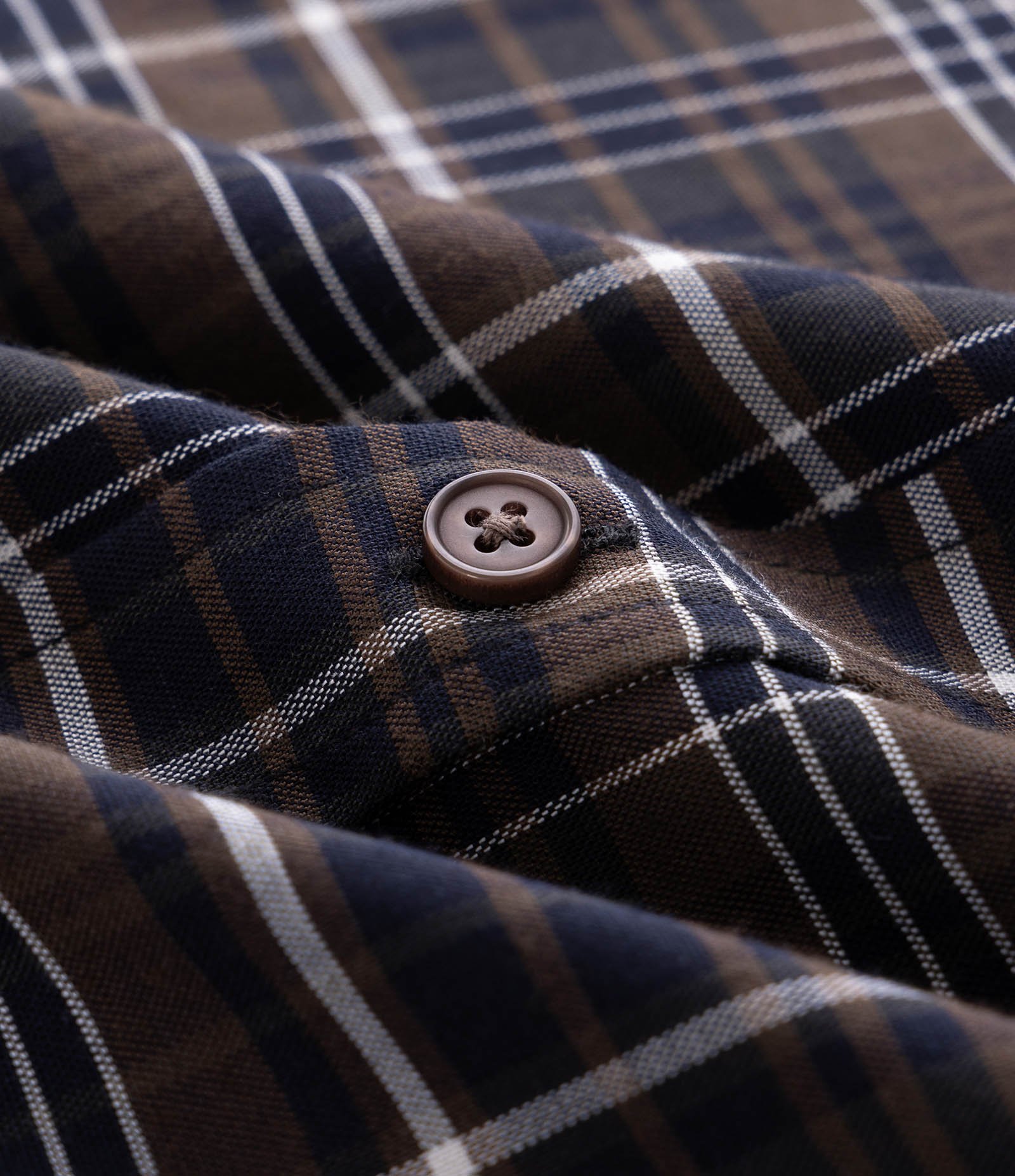 Camisa Manga Longa em Flanela e Estampa Xadrez Verde 3