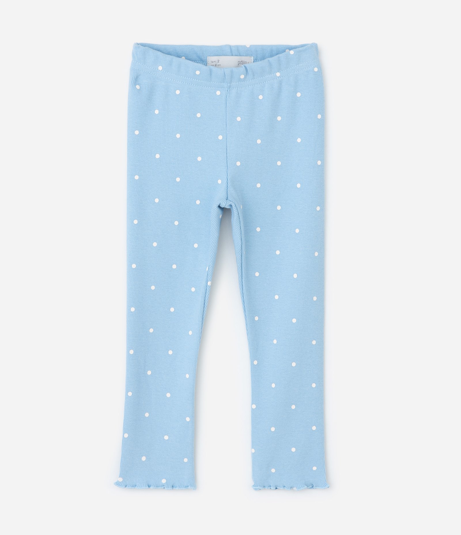 Conjunto Infantil Casaco e Legging com Estampa Cachorro – Tam 1 a 6 Anos Off White/Azul 4