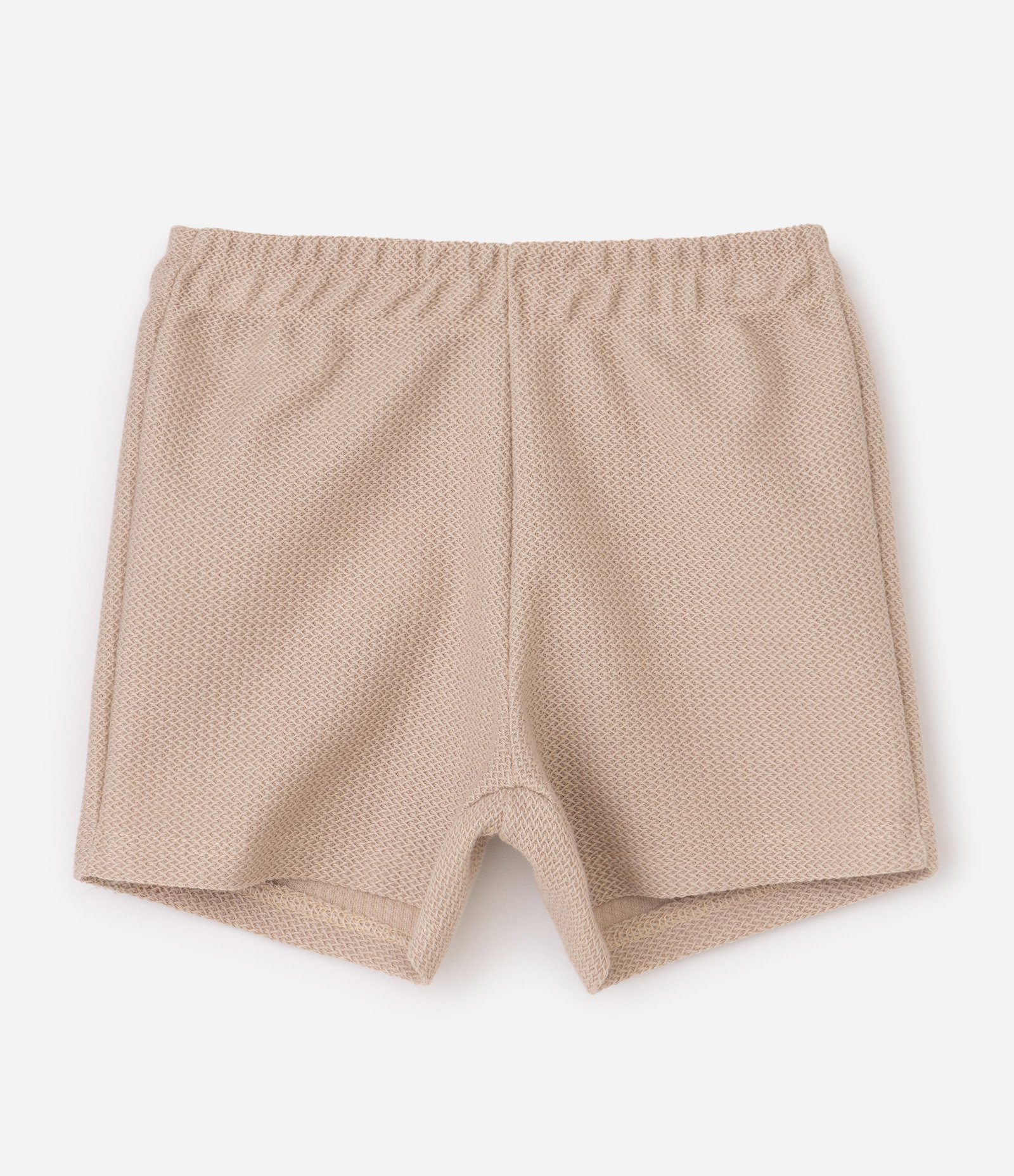Conjunto Infantil Listrado com Gola Polo - Tam 0 a 18 Meses Bege 5
