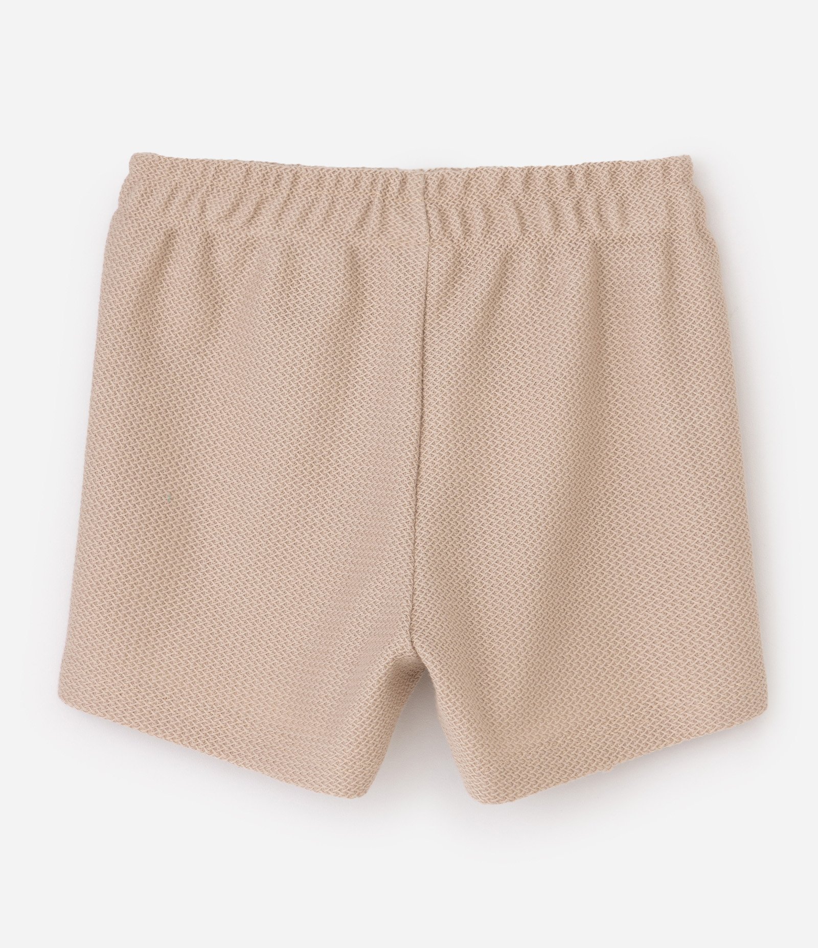 Conjunto Infantil Listrado com Gola Polo - Tam 0 a 18 Meses Bege 6