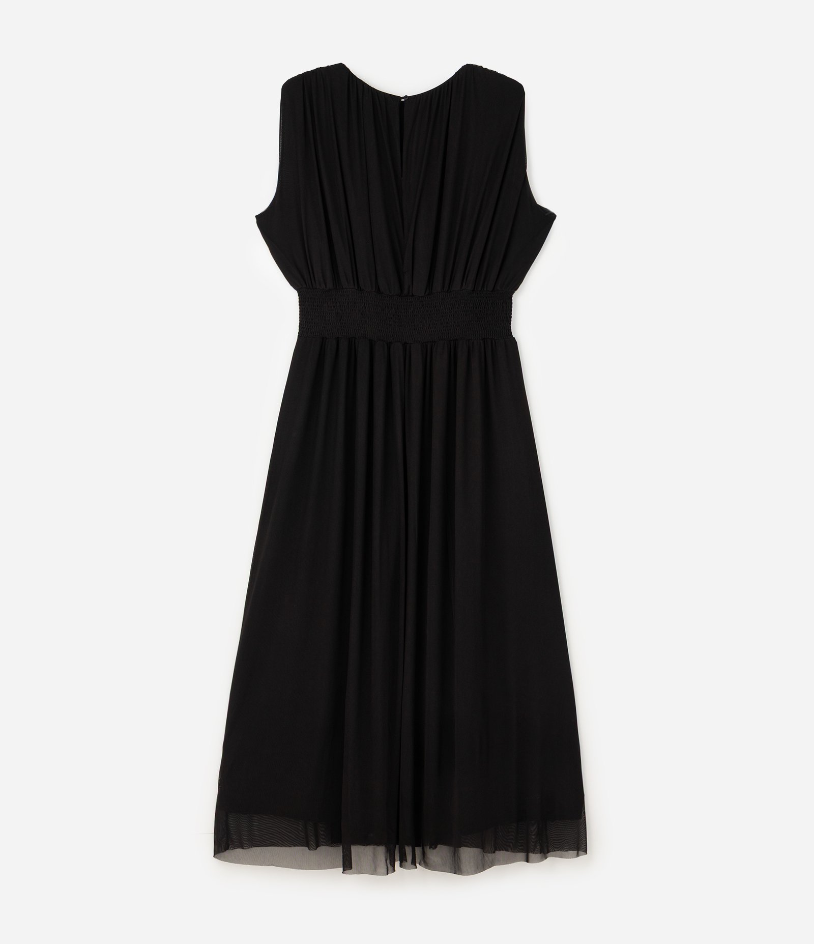 Vestido Longo em Tule Curve & Plus Size Preto 2