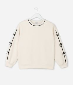 Casaco Infantil com Lacinhos – Tam 7 a 14 Anos