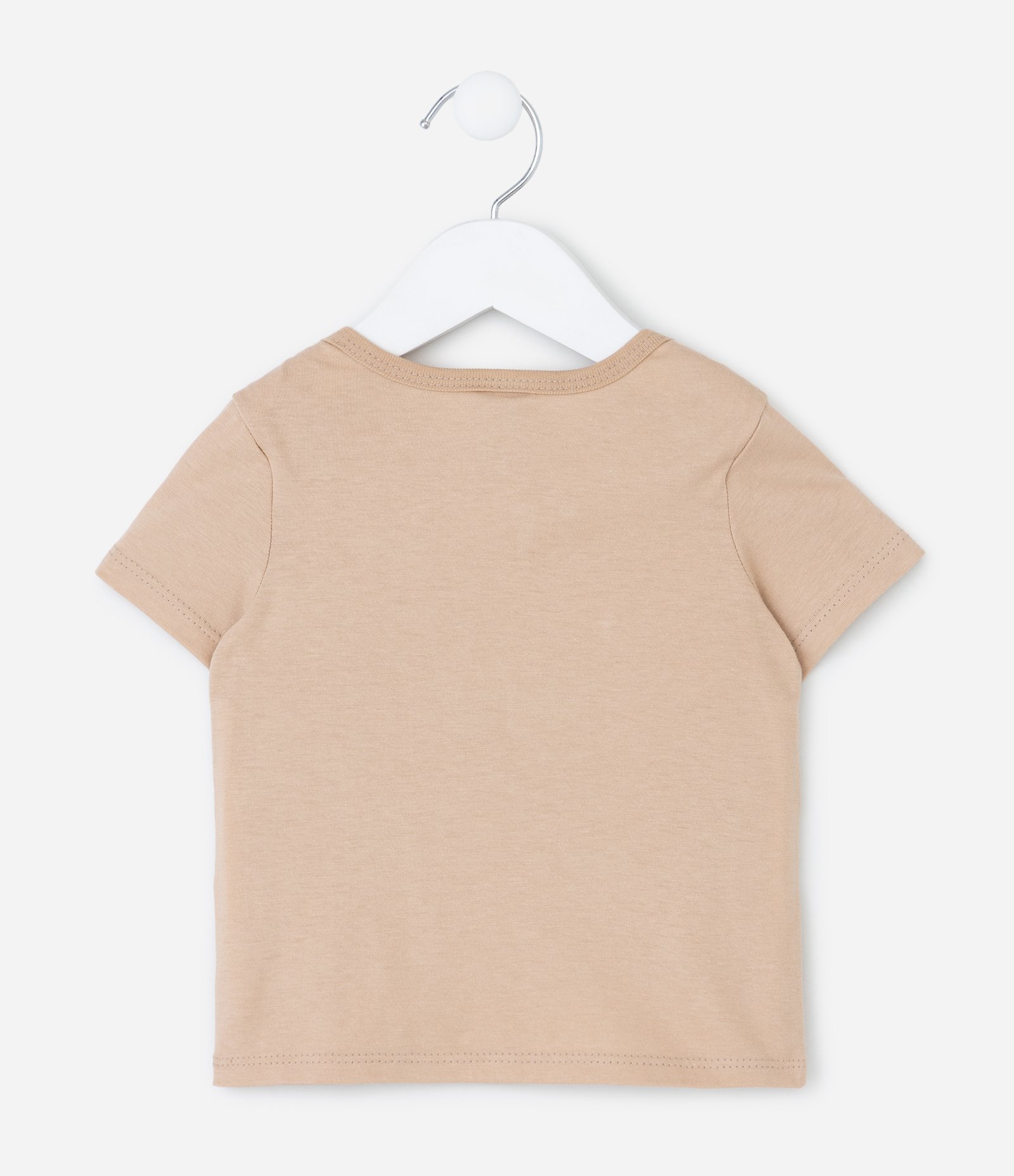 Conjunto Infantil com Estampa de Ratinho – Tam 0 a 18 Meses Bege/Azul 4