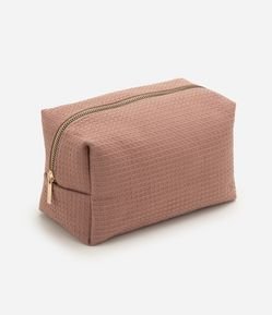 Necessaire Retangular Média com Textura