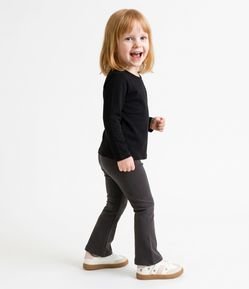 Kit 02 Calça Infantil Canelado Tam -1 a 6